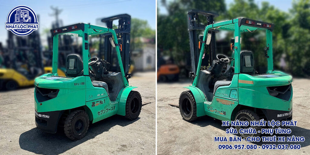 xe nâng dầu Mitsubishi FDE25T-F18D 2.5 tấn