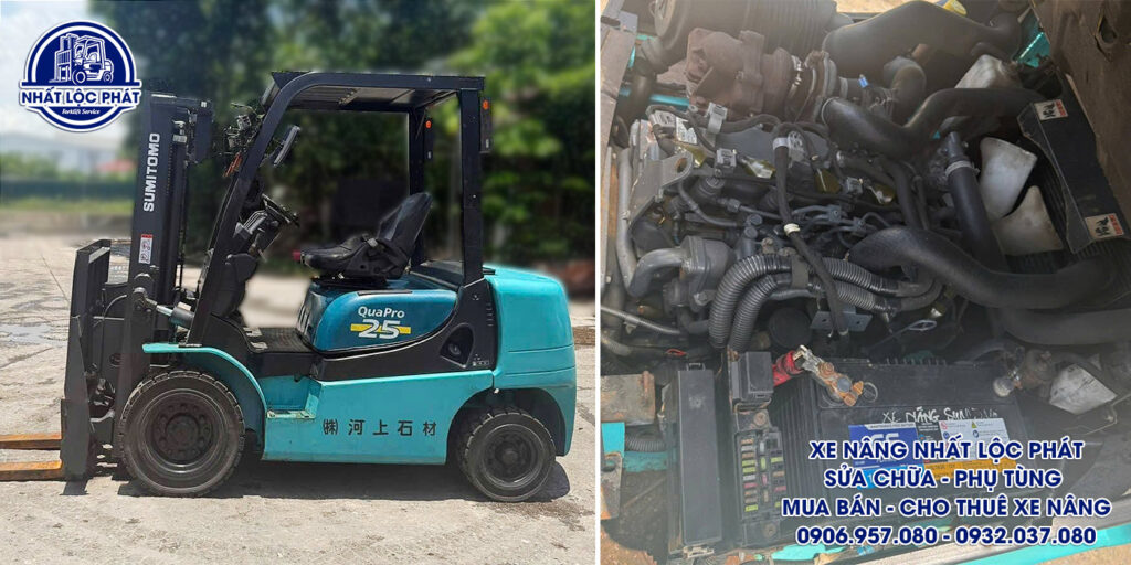 xe nâng dầu Sumitomo 11FD25PAXIII24D 2.5 tấn