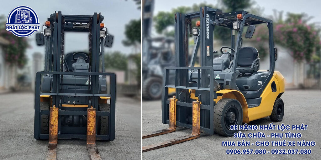 xe nâng dầu Komatsu FD25C-16 2.5 tấn