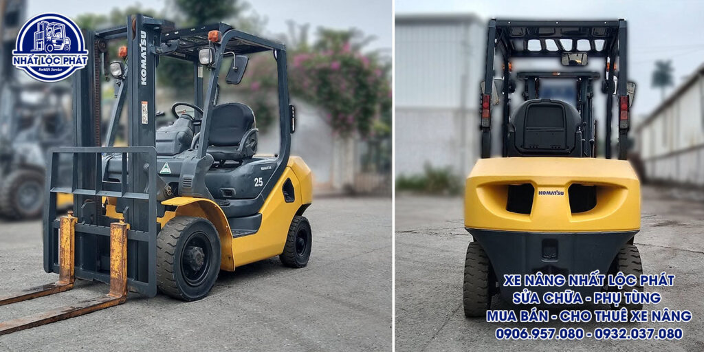 xe nâng dầu Komatsu FD25C-16 2.5 tấn