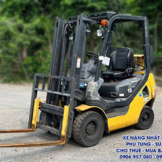 xe nâng xăng gas komatsu fg15t-21 1.5 tấn