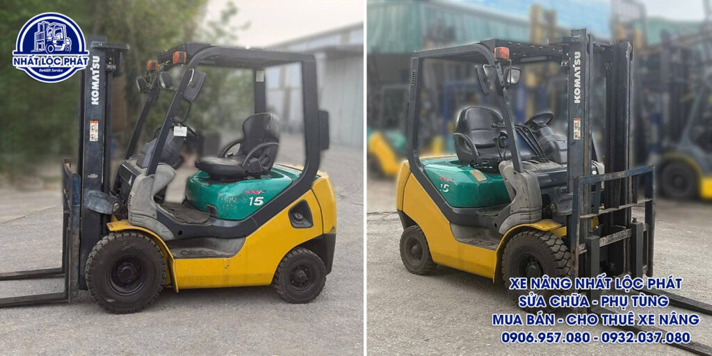 xe nâng xăng komatsu fg15lc-20 1.5 tấn